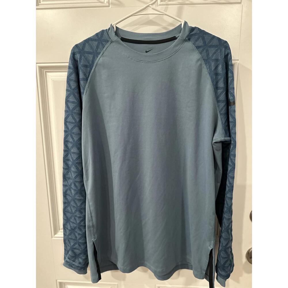 Nike Pro Base Layer Long Sleeve Mens Large Dri-fit Thumbhole